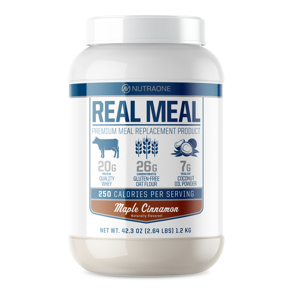 Real Meal meal replacement protein powder by nutraone