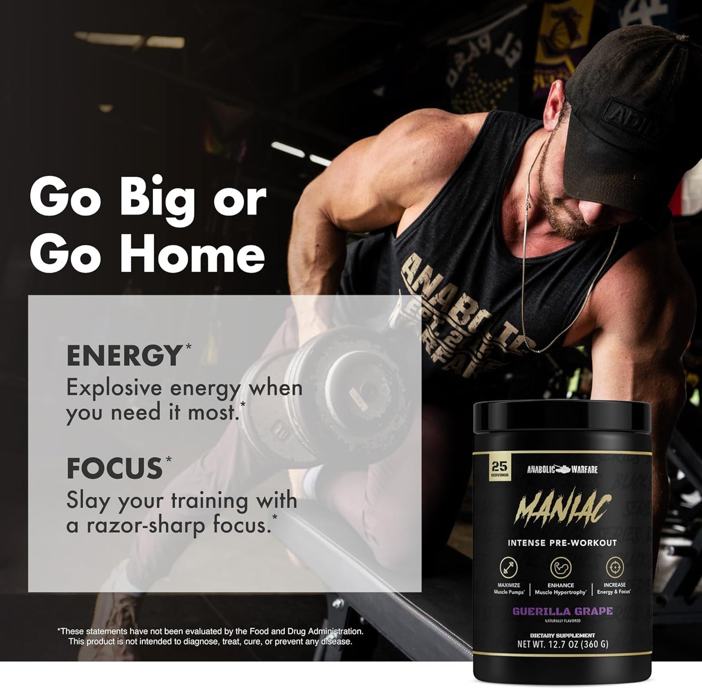 Maniac Energy & Focus