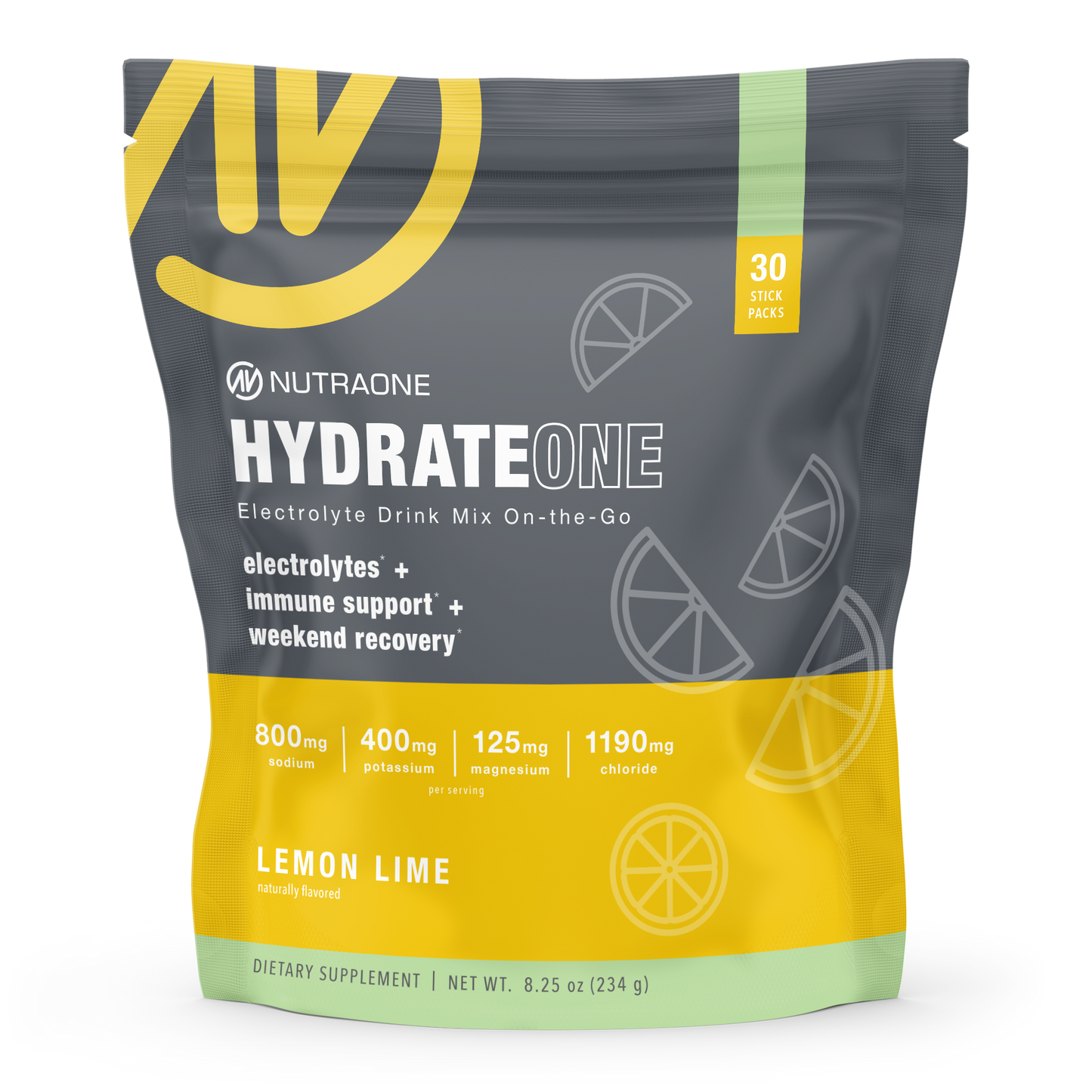 HydrateOne Hydration Recovery Powder by NutraOne