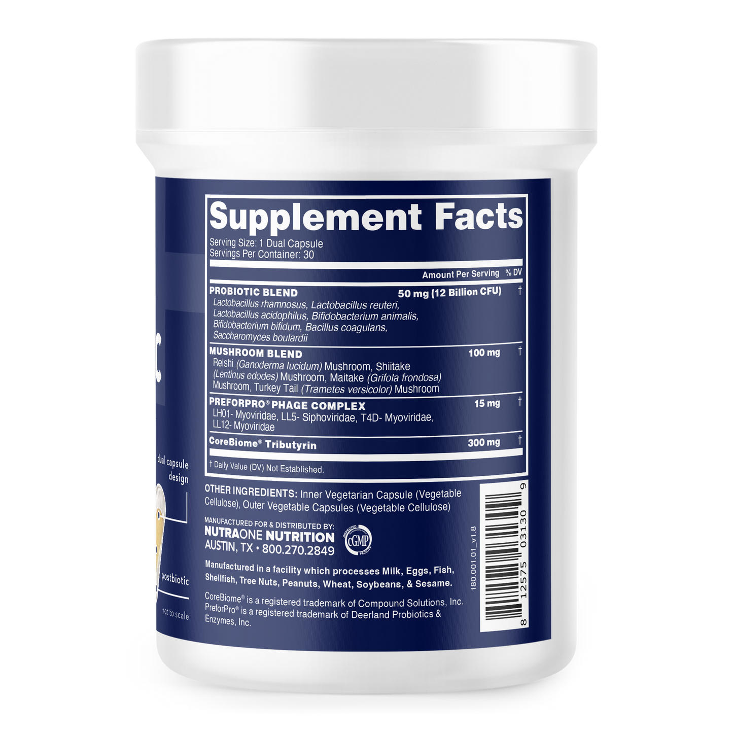 Probiotic One+ probiotic by nutraone
