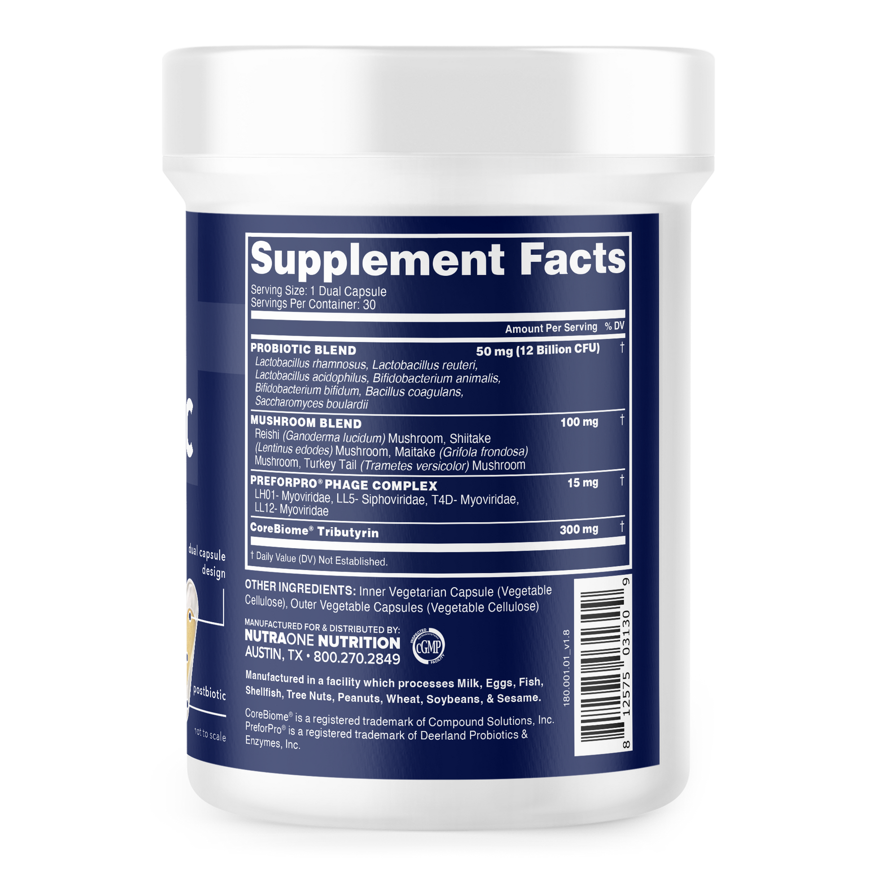 Probiotic One+ probiotic by nutraone