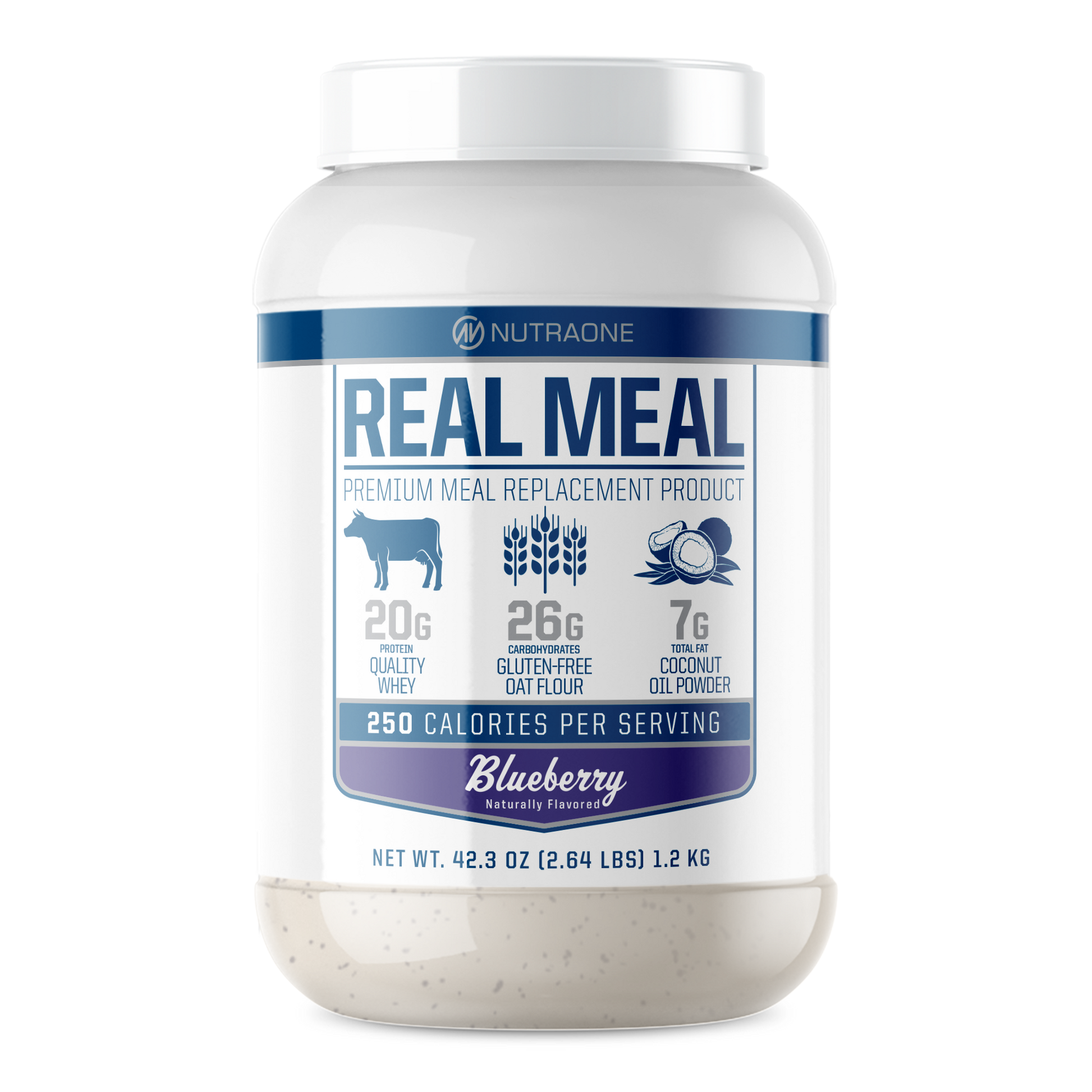 Real Meal meal replacement protein powder by nutraone