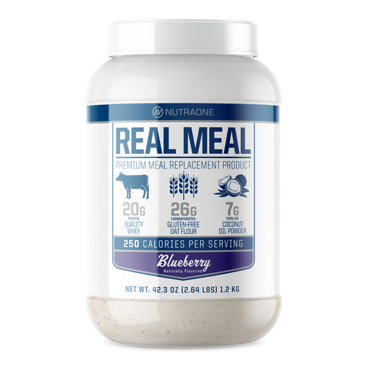 Real Meal meal replacement protein powder by nutraone