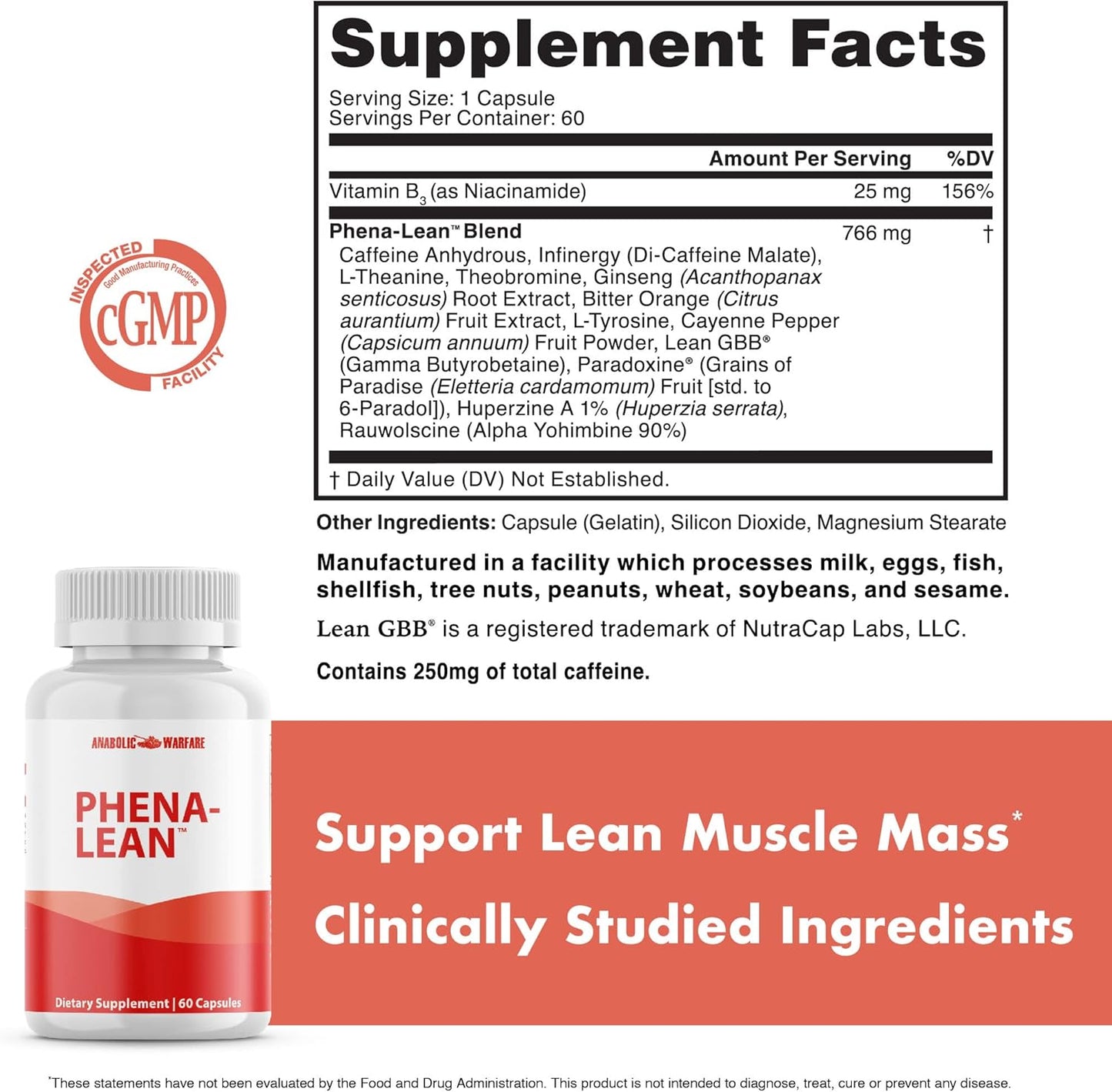 Phena-Lean Supplement Facst