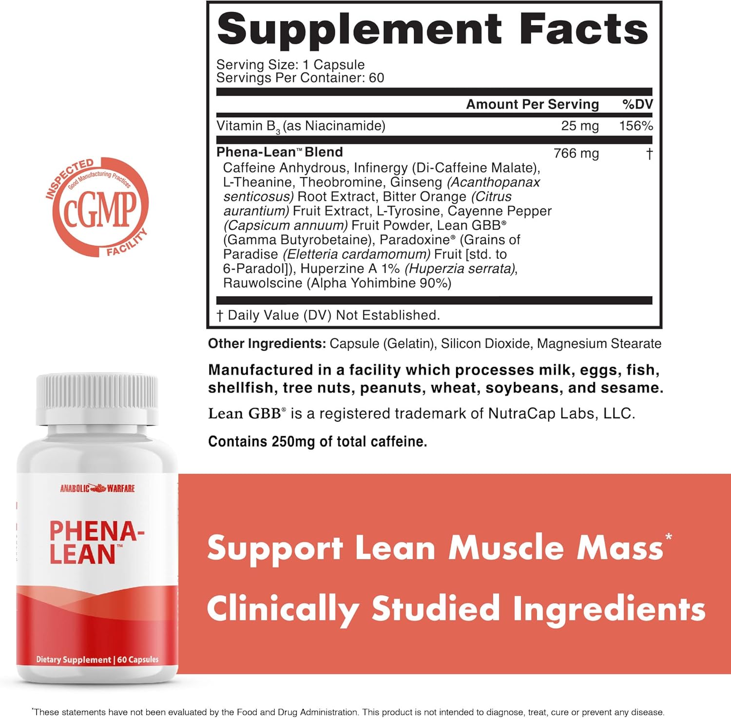 Phena-Lean Supplement Facst