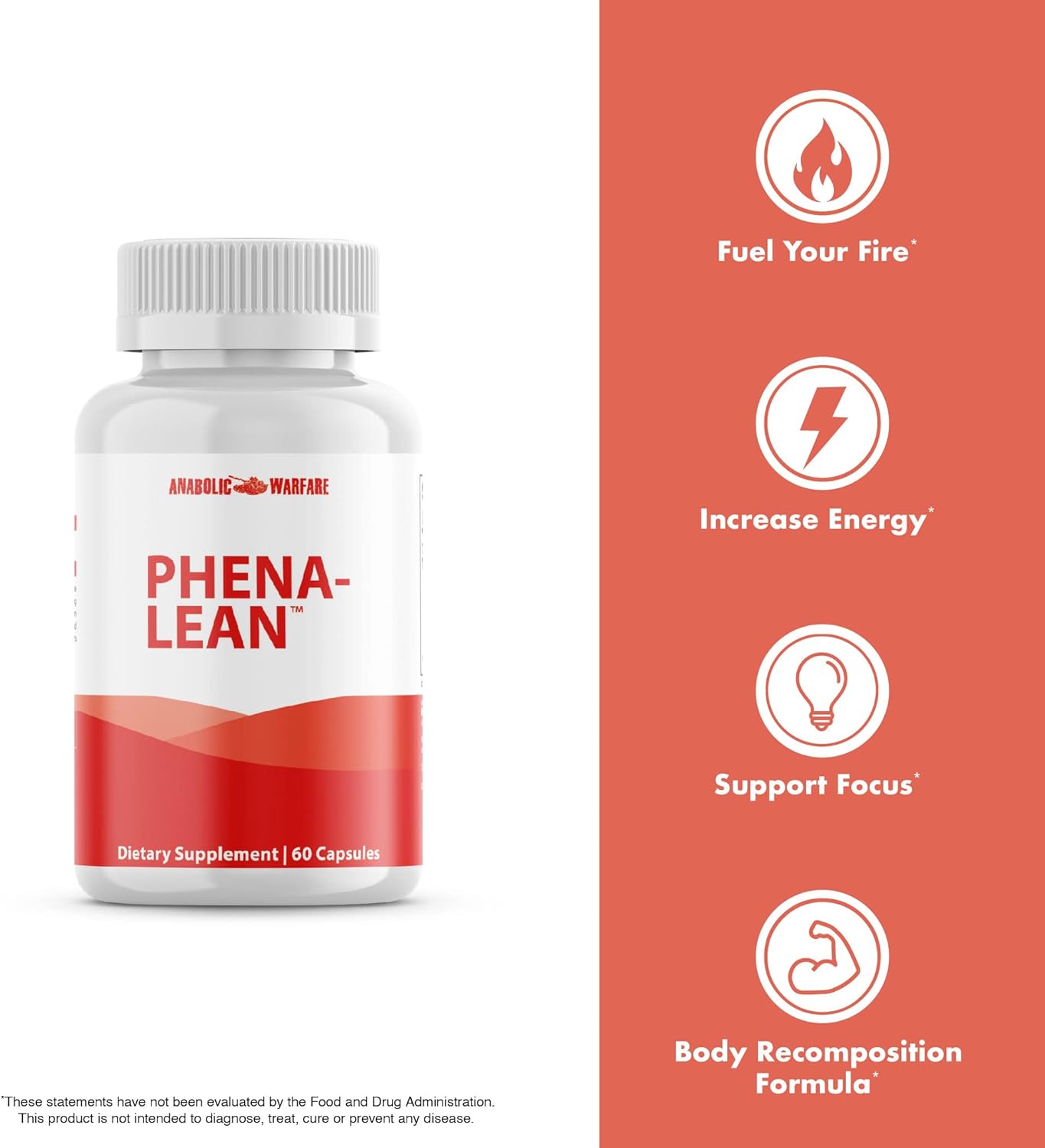 A bottle of Phena-Lean by Anabolic Warfare,