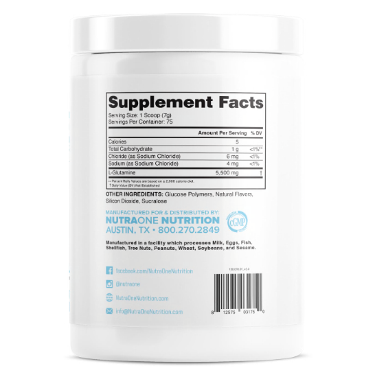 GlutaOne Glutamine by NutraOne