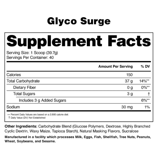 Glyco Surge Carb Powder by Anabolic Warfare