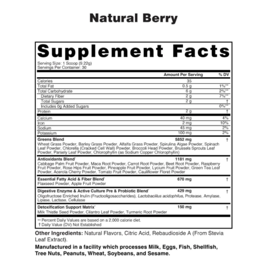 Ideal Greens Greens by NutraOne
