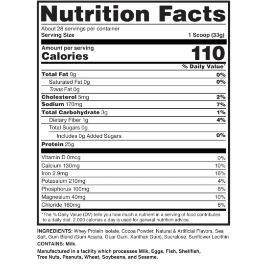 IsolateOne Protein Isolate by NutraOne