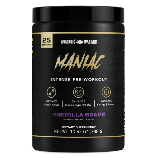 Maniac Preworkout by Anabolic Warfare