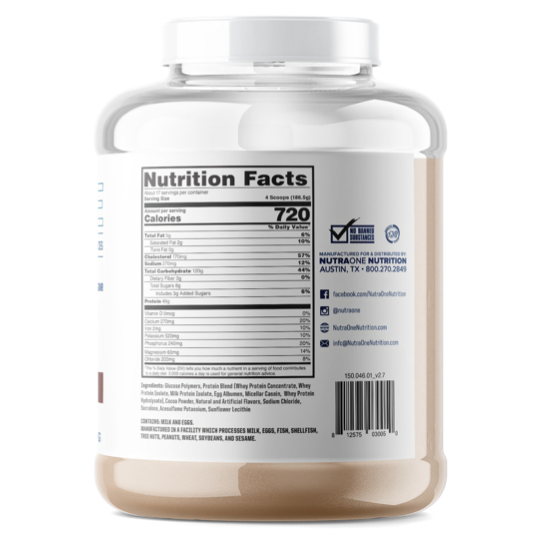 MassOne- NutraOne Mass Gainer by Defyned Brands