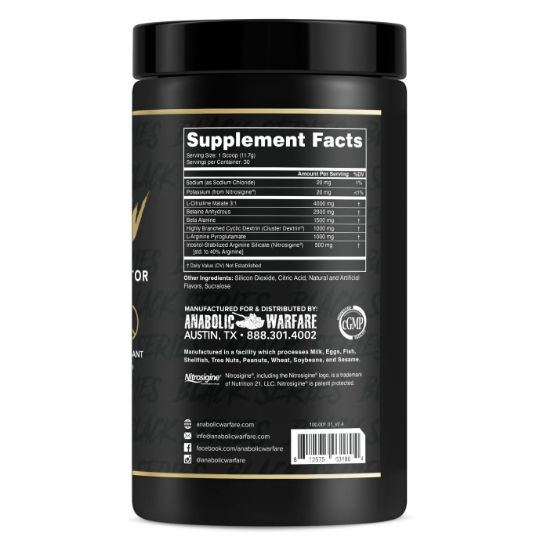 Pump-N Grow Pump Product by Anabolic Warfare
