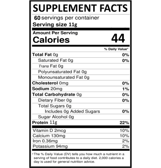 GENEPRO UNFLAVORED PROTEIN Medical Grade Protein by GENEPRO