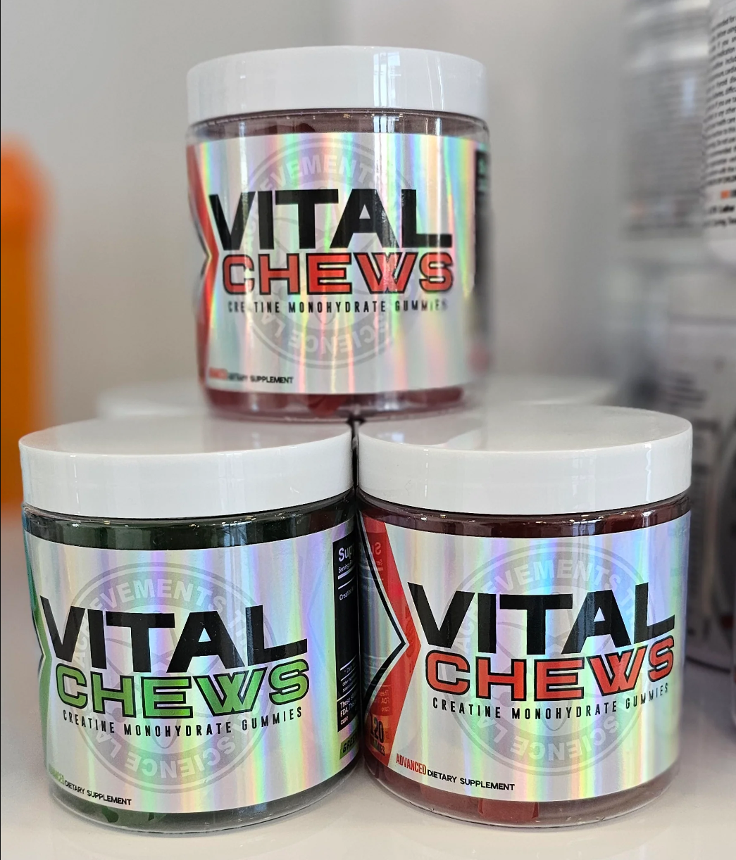 Vital Chews - Tasty creatine gummies for muscle strength and recovery