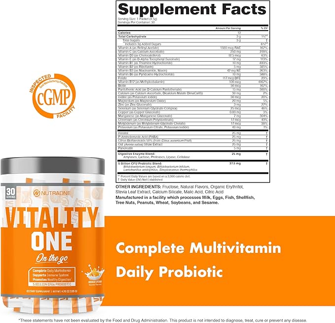 VitalityOne 'On the Go'