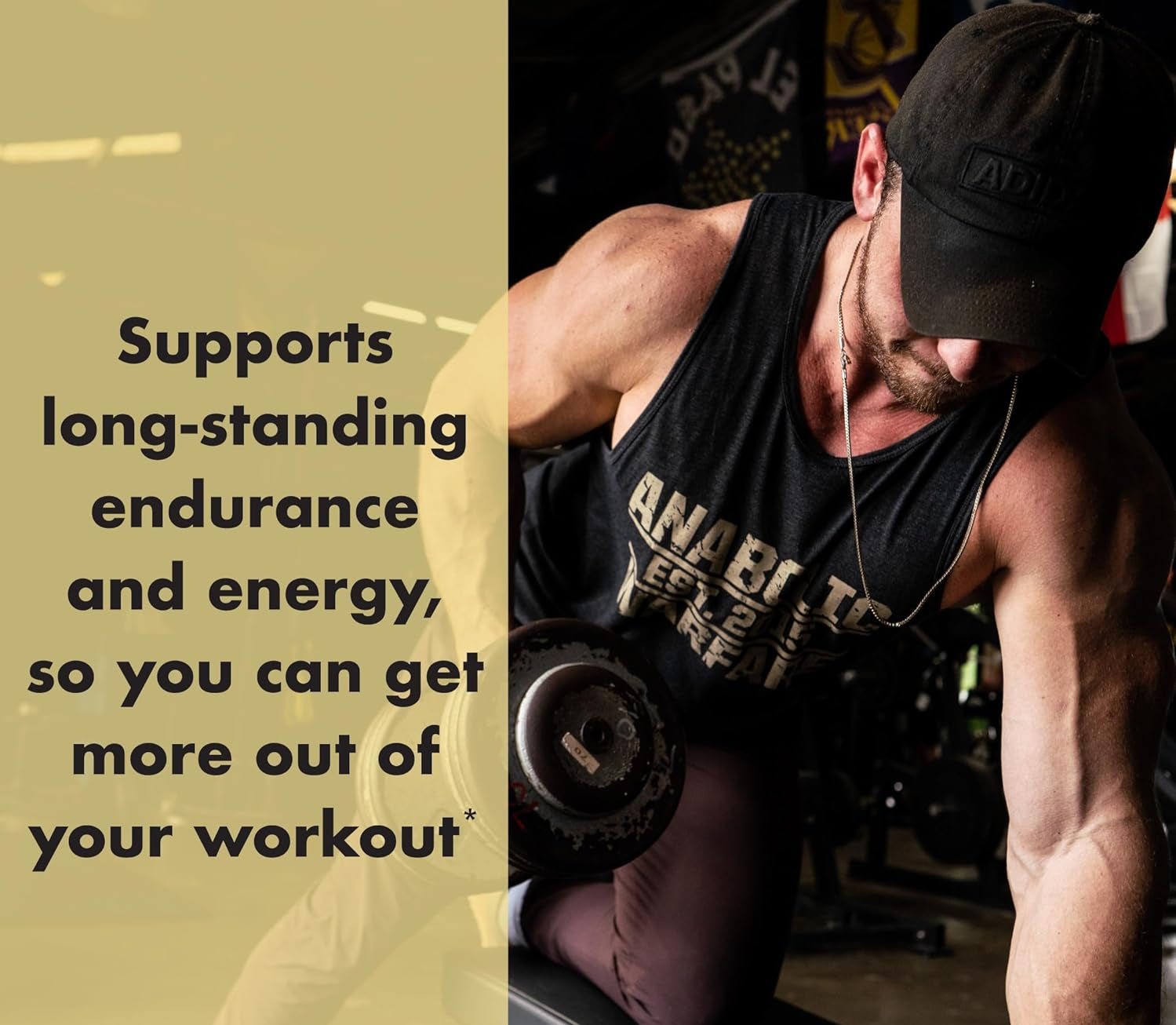 Anabolic Warfare Creatine Carnage supplement, supports long lasting endurance & energy