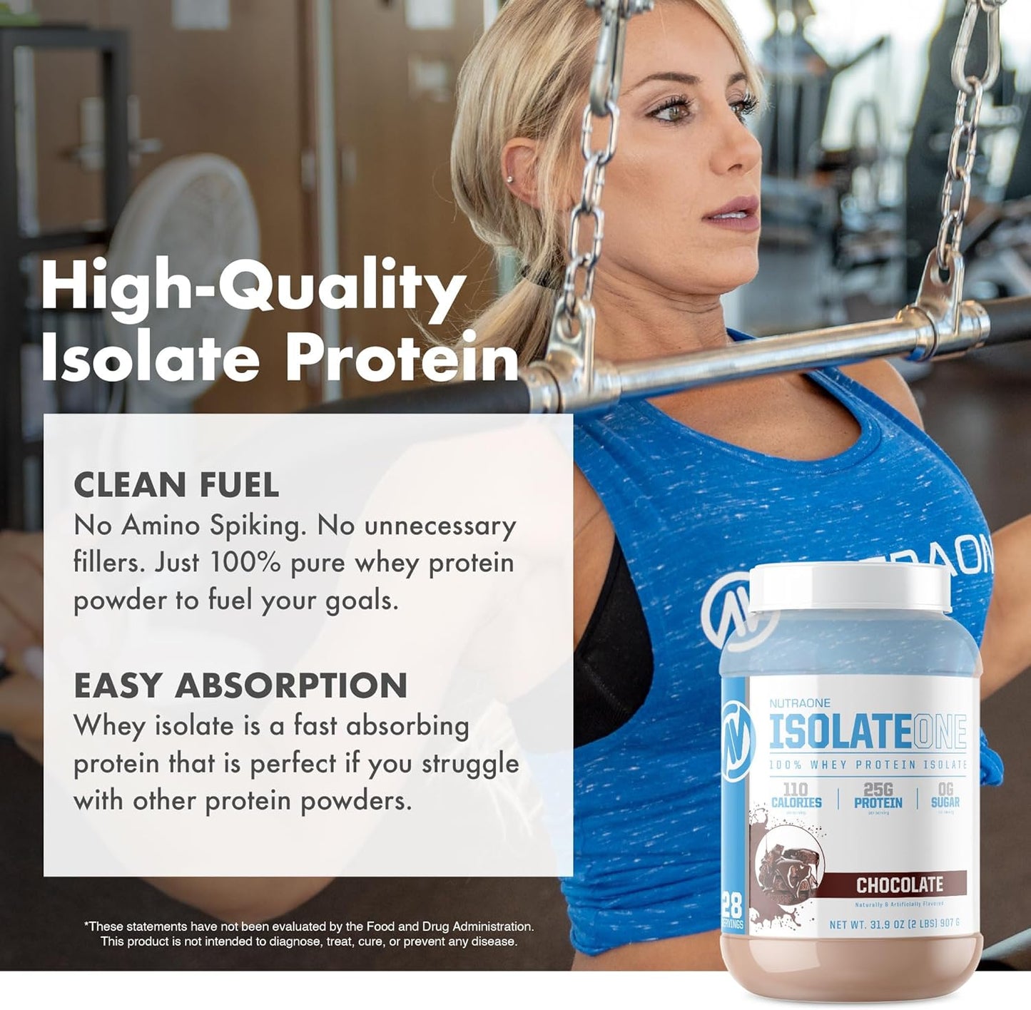 IsolateOne Protein by NutraOne – High Quality isolate protein