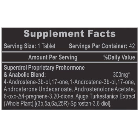 Superdrol Muscle Builder by Hi-Tech