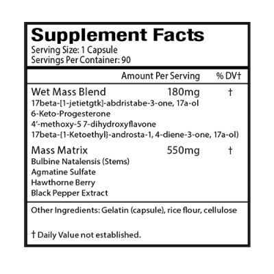 Beast Muscle Builder by ATS Labs Supplement Facts
