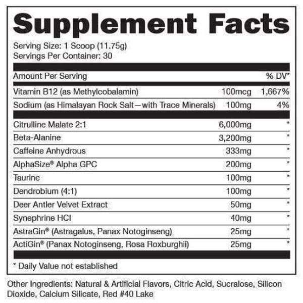 Woke AF Preworkout by Bucked Up