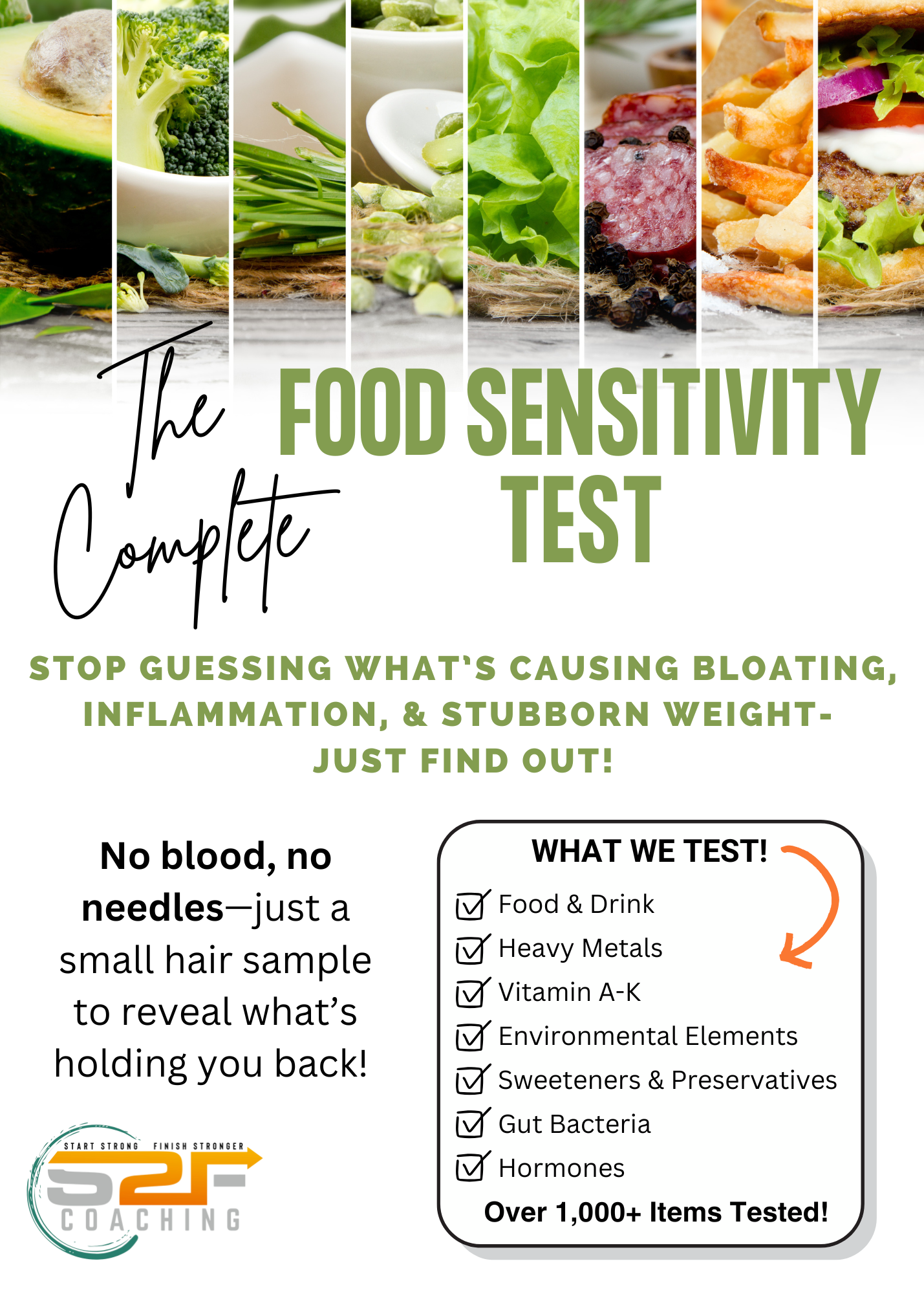 The complete food sensitivity test