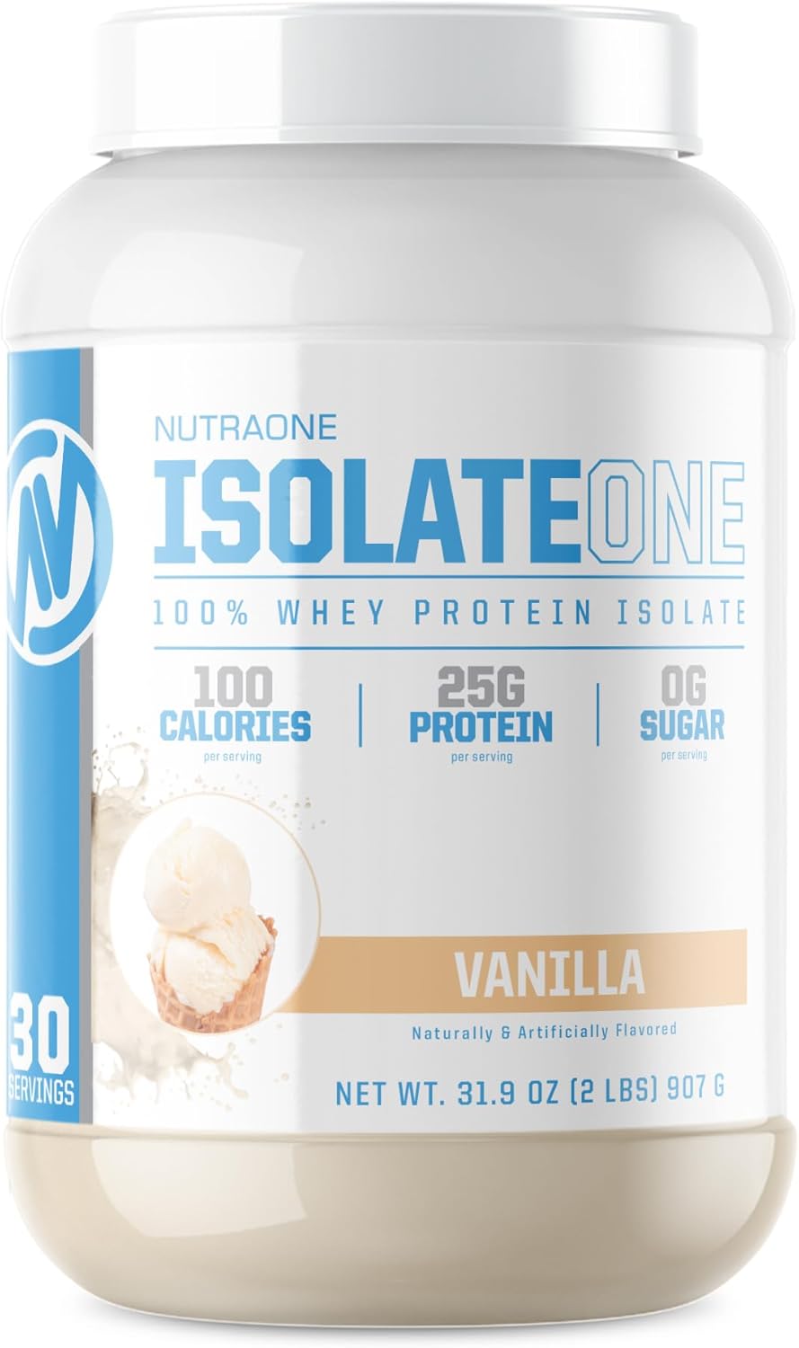 IsolateOne Protein by NutraOne  Container