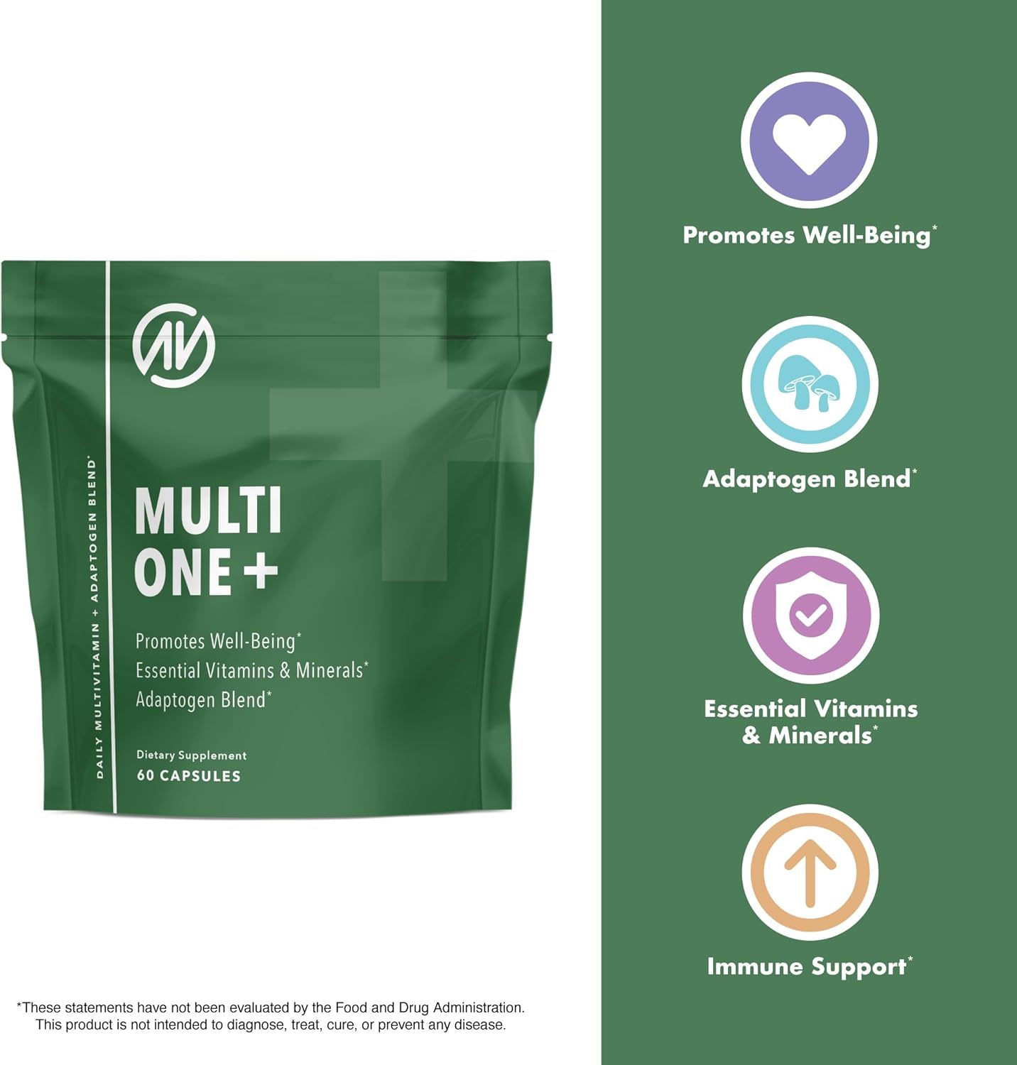 A package of MultiOne+ by NutraOne, a premium multivitamin for daily health and wellness.