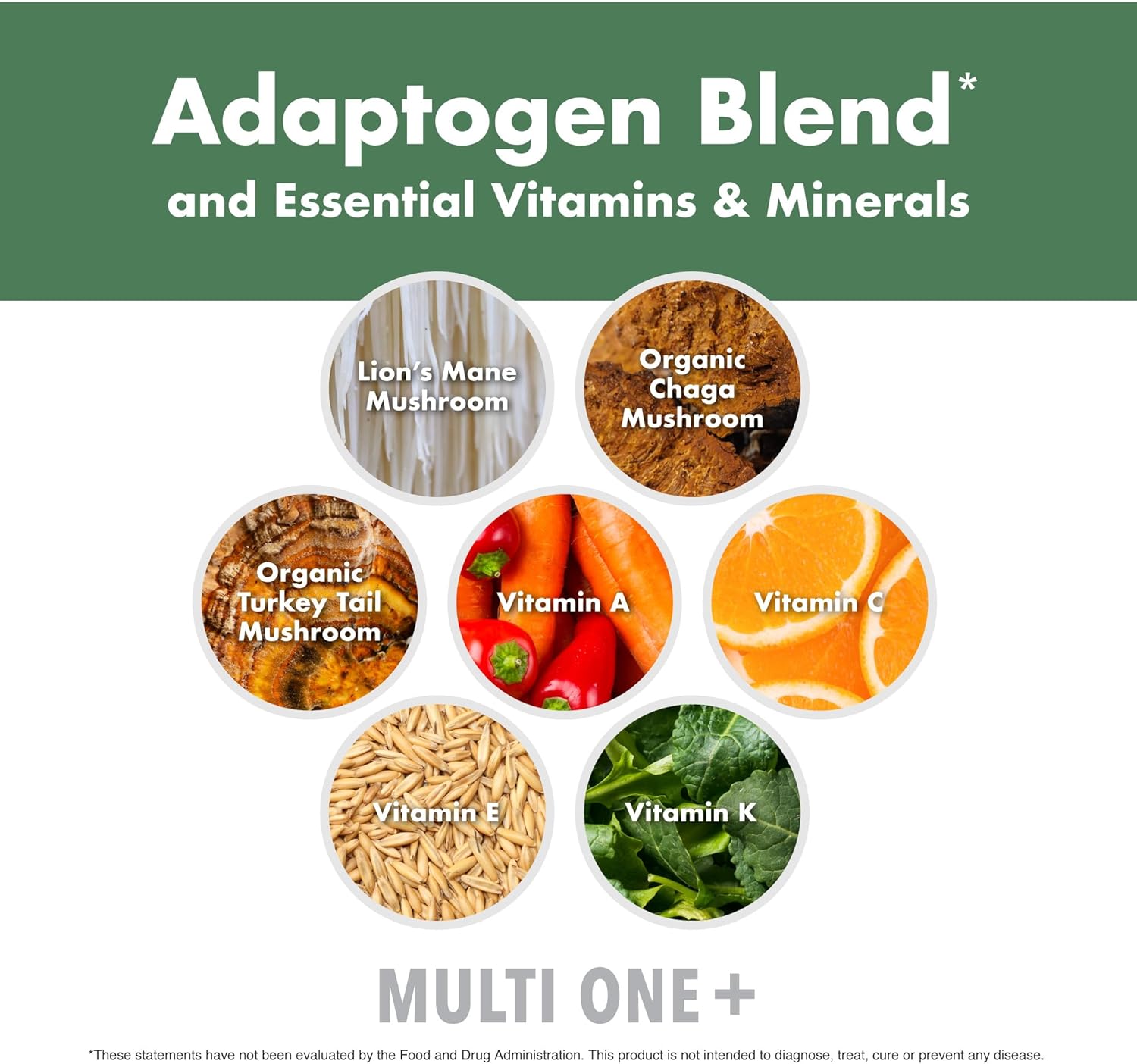 MultiOne+ by NutraOne, a premium multivitamin blend, essential vitamins and minerals.