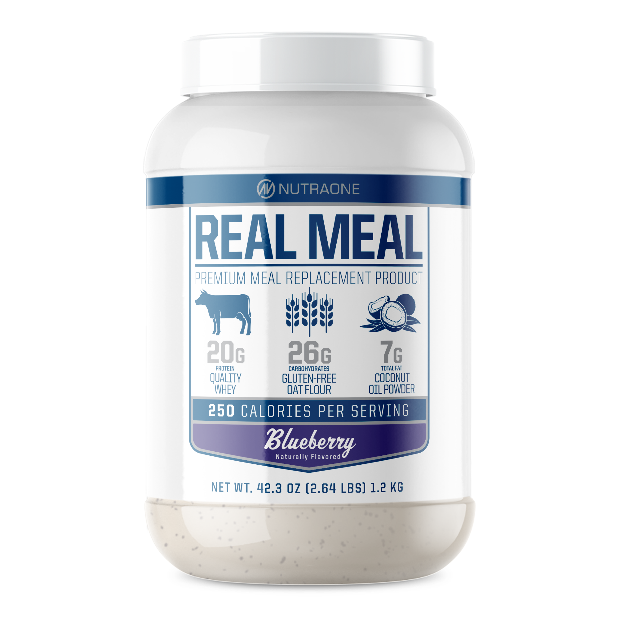 Real Meal meal replacement protein powder by nutraone