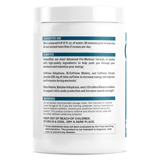 AmpedOne Pre-Workout by NutraOne