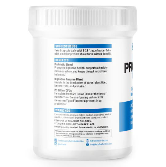 Probiotic X- NutraOne Probiotic  by  Defyned Brands