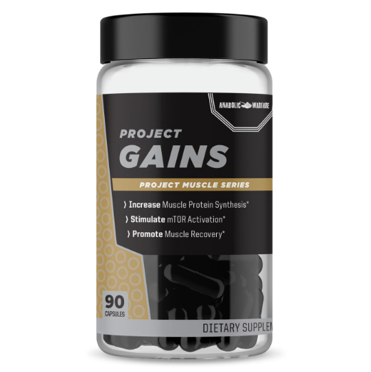 Project Gains test booster  by  anabolic warfare