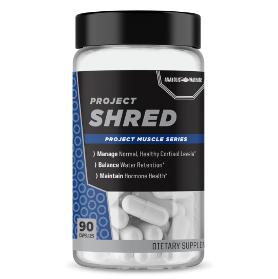 Project Shred Hormone Support  by  Anabolic Warfare