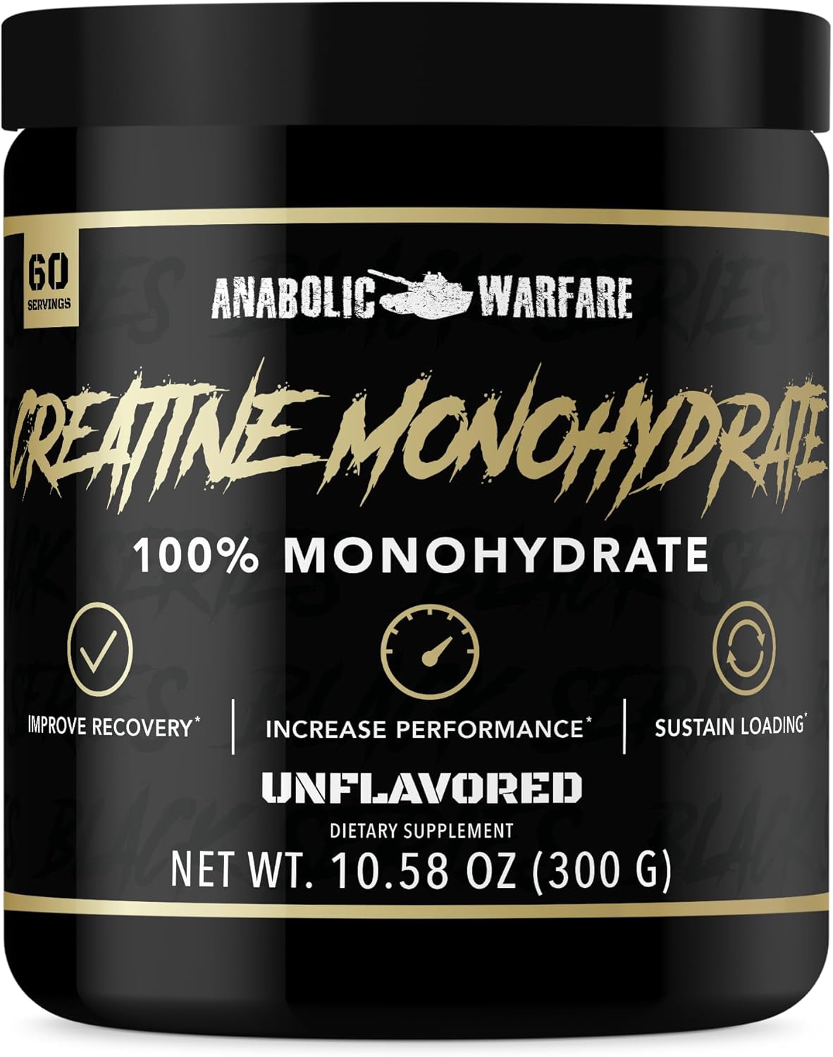 Creatine Monohydrate supplement bottle—pure, fast-absorbing creatine for strength, endurance, and muscle recovery.