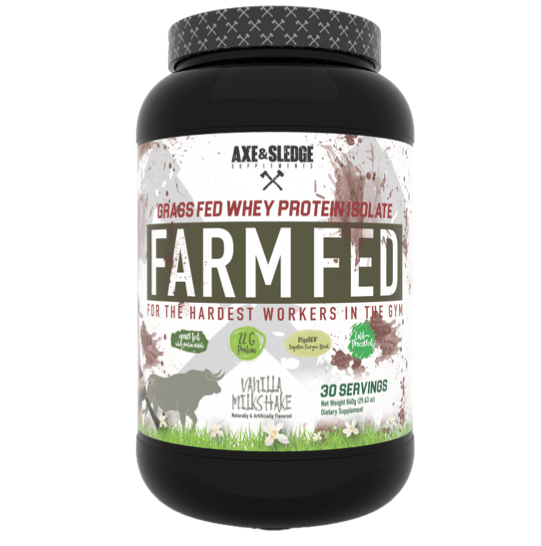 Farm Fed: Grass Fed Whey Protein Whey Protein  by  Axe & Sledge