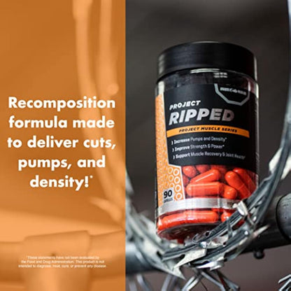 bottle of project ripped recomposition by anabolic warfare