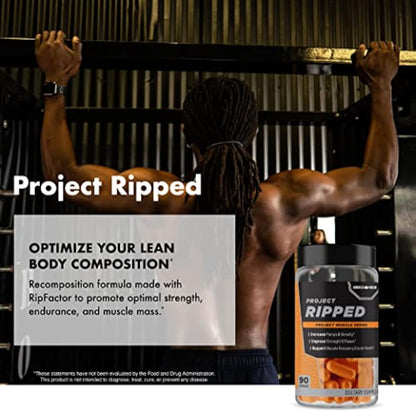 bottle of project ripped recomposition by anabolic warfare and man