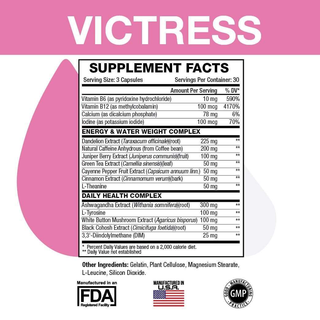 Victress Hormone Support  by  Sweat Ethic